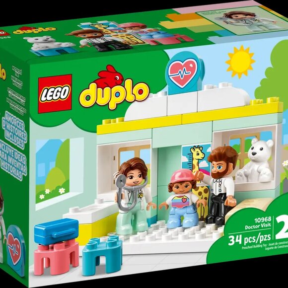 Lego Duplo Doctor Visit 10968 - Large Bricks Building Set Brand New - Picture 15 of 16